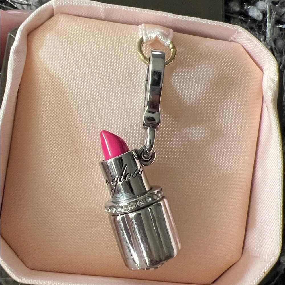 Juicy Couture silver lipstick charm - Picture 4 of 6